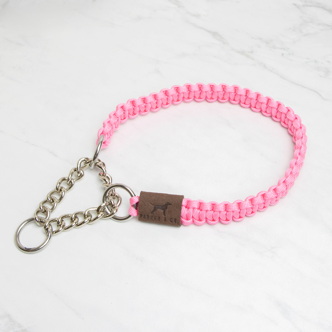 Paracord martingale dog clearance collar