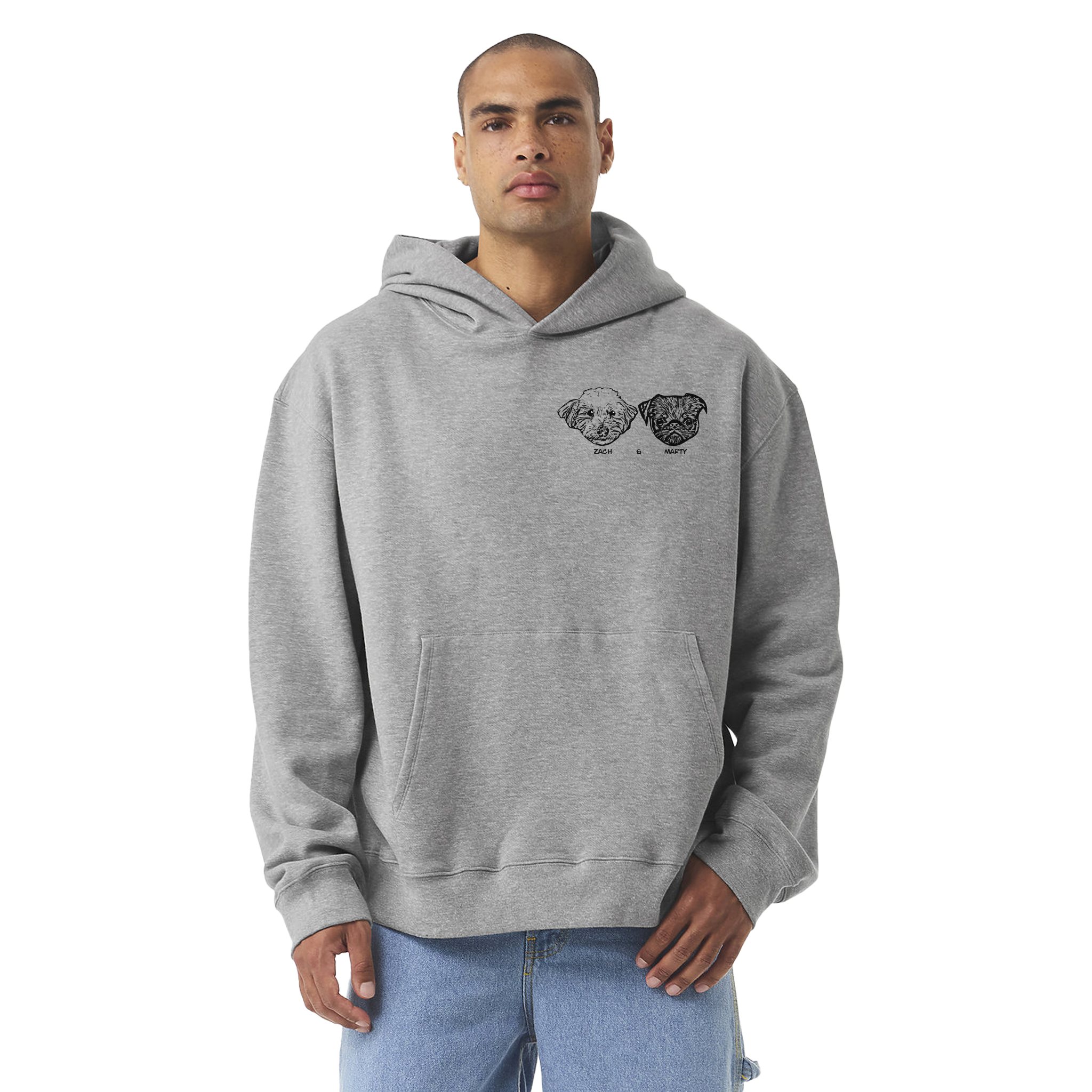 Custom Pet Hoodie, Unisex