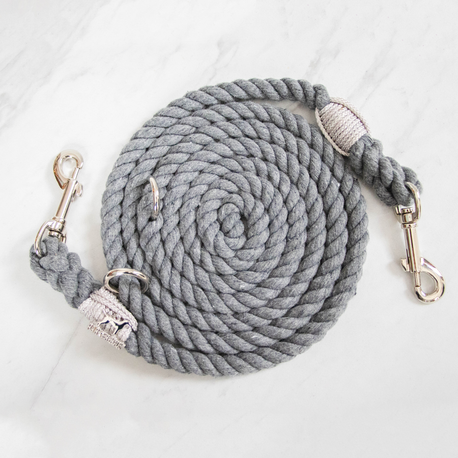 6-IN-1 Hands Free Cotton Rope Dog Leash