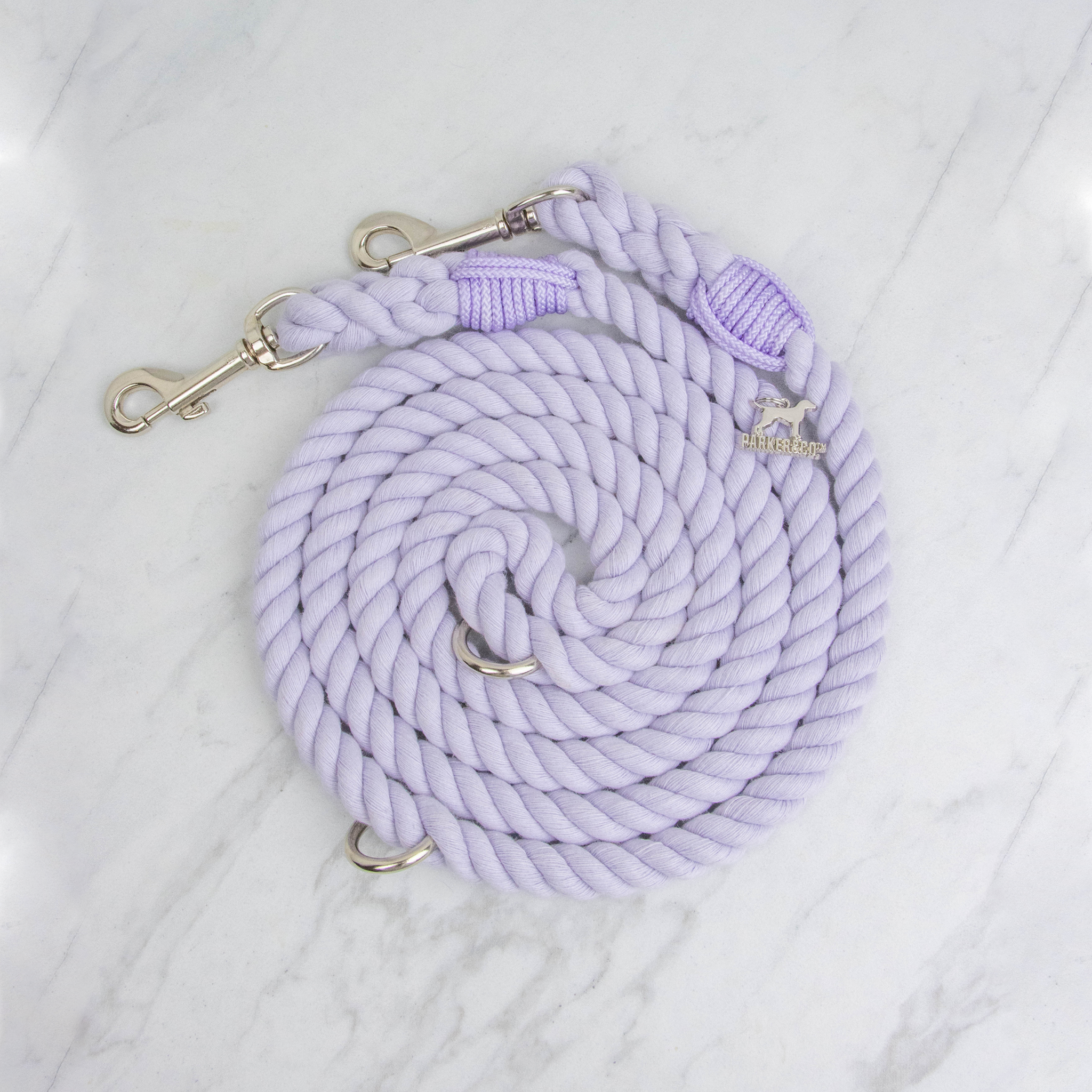 6-IN-1 Hands Free Cotton Rope Dog Leash