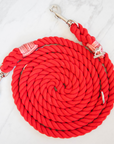 6-IN-1 Hands Free Cotton Rope Dog Leash