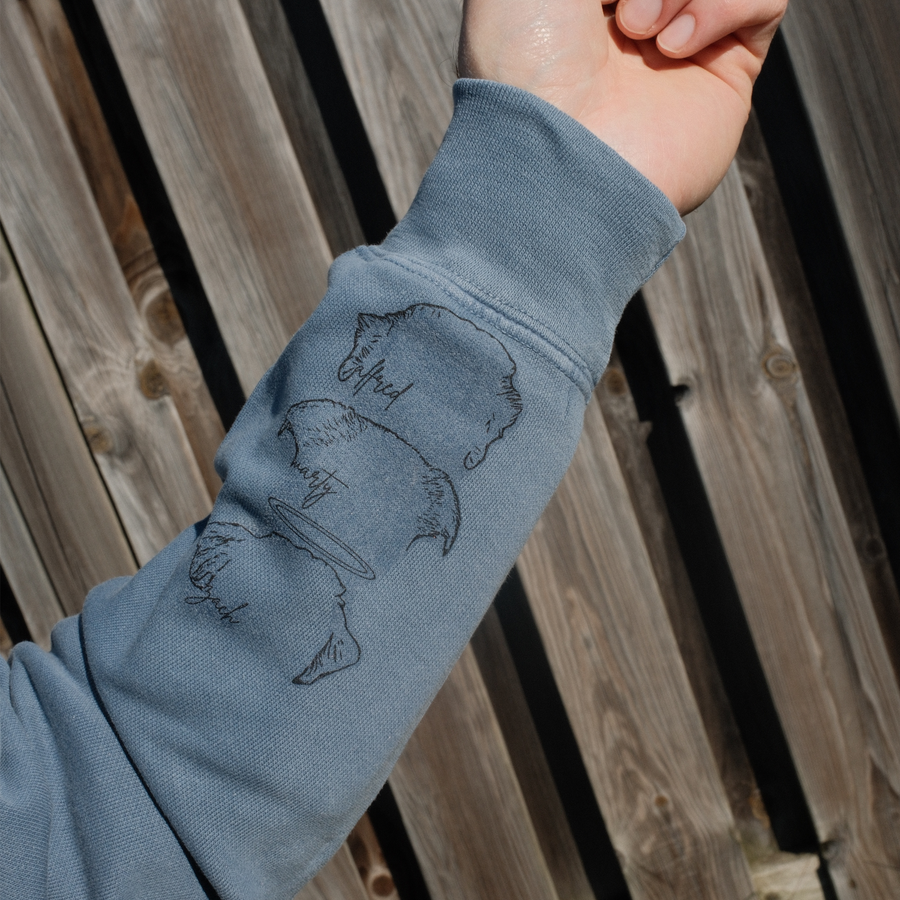 Dogs > People Embroidered Custom Pet Hoodie, Unisex