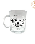 Custom Pet Mug, 11oz Clear