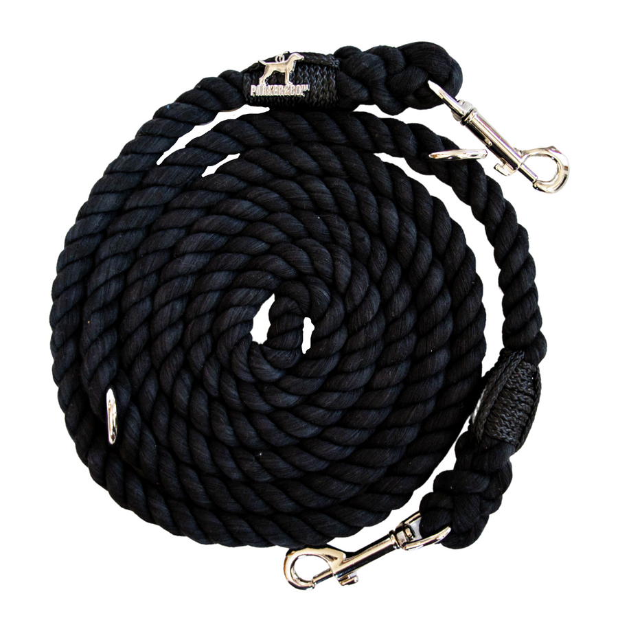 6-IN-1 Hands Free Cotton Rope Dog Leash – Parker & Co.