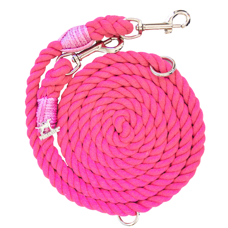 6-IN-1 Hands Free Cotton Rope Dog Leash